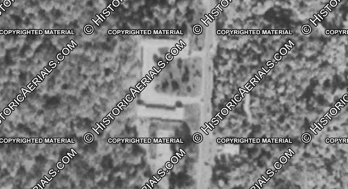 Tahquamenon Suites Lodging (Travelers Motel) - 1975 Aerial Photo (newer photo)